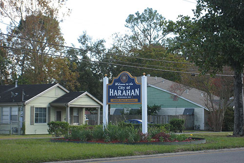 Harahan Louisiana Sign