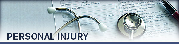 Picture of personal injury document