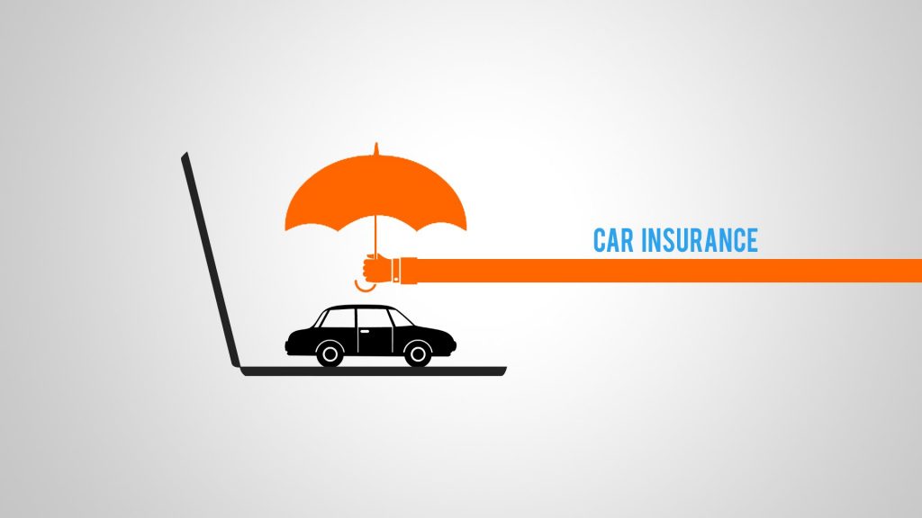 Car insurance umbrella image