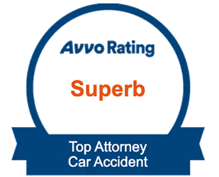 AVVO Top Attorney Car Accident Badge